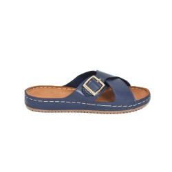 Priceshoes Sandalias Planas Mujeres 162435Azul