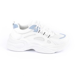 Price Shoes Tenis Moda Mujeres 702PF08W03BLANCO