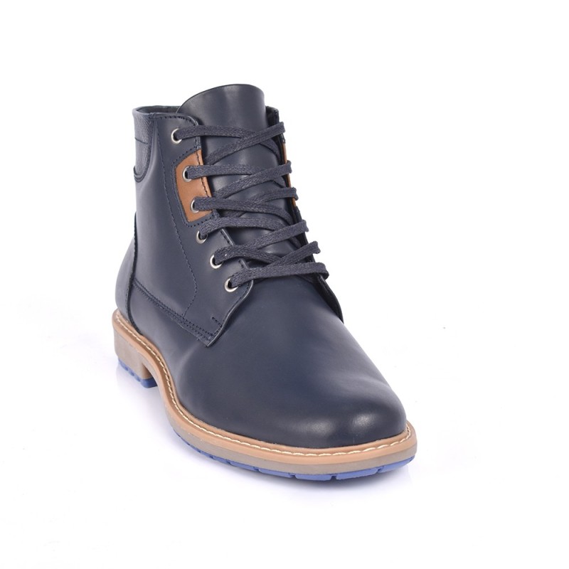 Sky Walk Botas Cuero Hombre 6631112023Azul