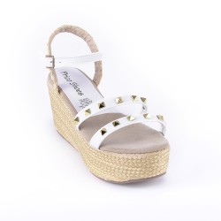 Priceshoes Sandalias Plataforma Mujeres 462Juanablanco