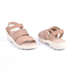 Price Shoes Sandalias casuales Mujeres 0227170-102NUDE