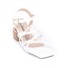 Price Shoes Tacon Bajo Para Mujeres 962CR80BLANCO