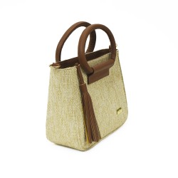 Price Shoes Bolso Moda Mujeres 152LYONBEIGE