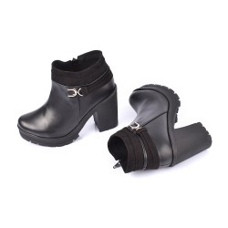 Priceshoes Botines Moda Mujeres 172707-2Negro