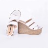 Price Shoes Sandalias Plataformas Mujer 962Cr63Blanco