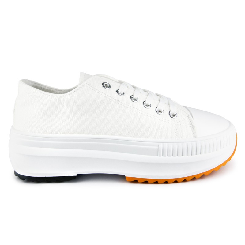 Price Shoes Tenis Moda Mujer 622C62F1030BLANCO