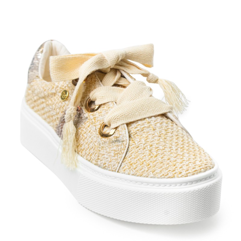 Price Shoes Tenis Moda Mujer 882VS010NATURAL