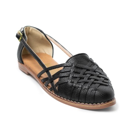 Price Shoes Baletas trenza Mujer 782VICTORIANEGRO