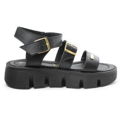 Price Shoes Sandalias Moda Mujer 962DNV01NEGRO