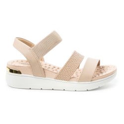 Price Shoes Sandalia Confort Mujer 0227151-119BEIGE