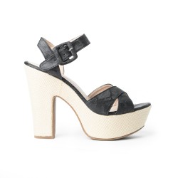 Price Shoes Tacon Alto Mujer 882CECILIANEGRO