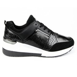 Price Shoes Tenis Moda Mujer 622C36F2029NEGRO