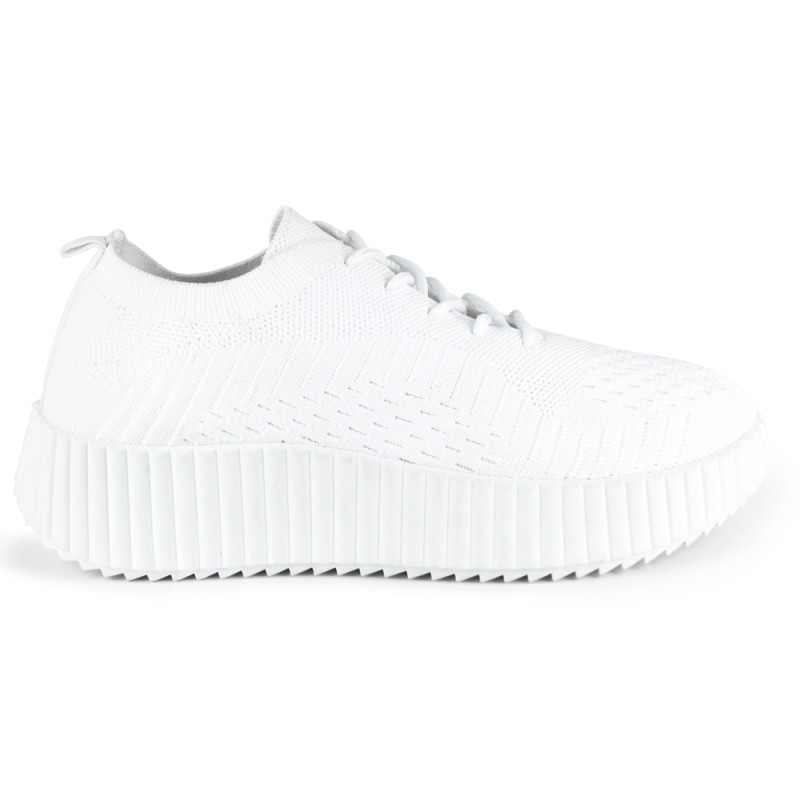 Price Shoes Tenis Deportivos Mujer 622YJ24-103BLANCO