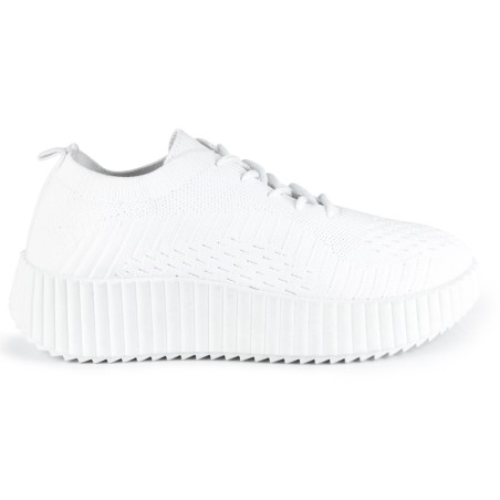 Price Shoes Tenis Deportivos Mujer 622YJ24-103BLANCO