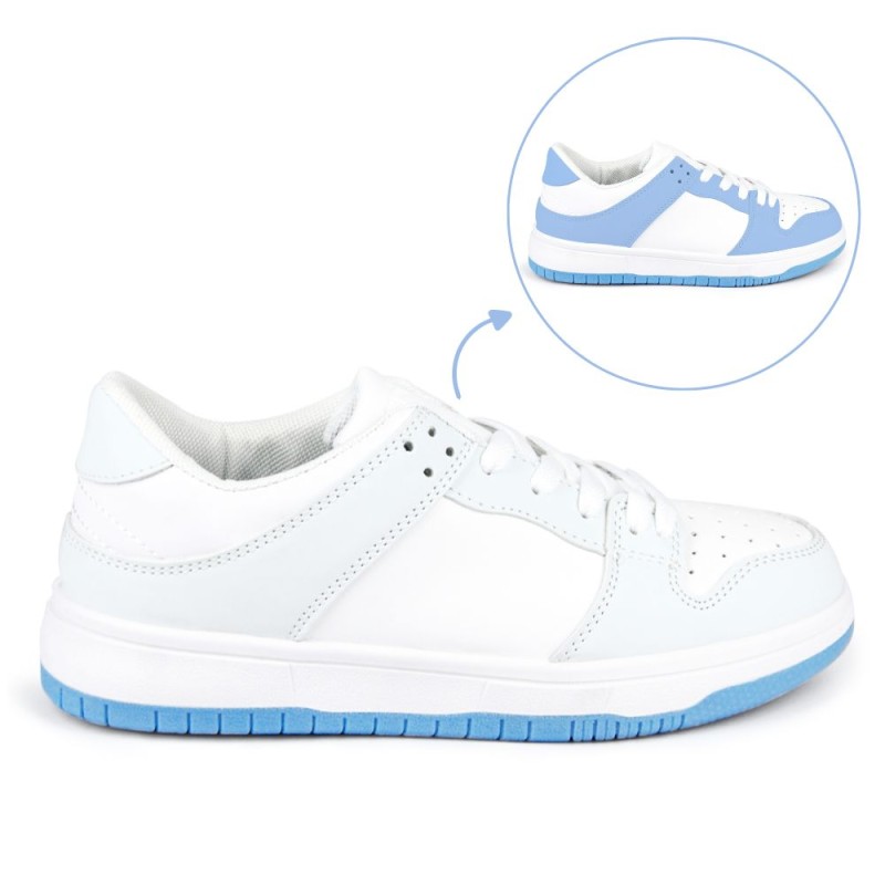 Price Shoes Tenis Deportivos Mujer 622YJ21-330BLANCO