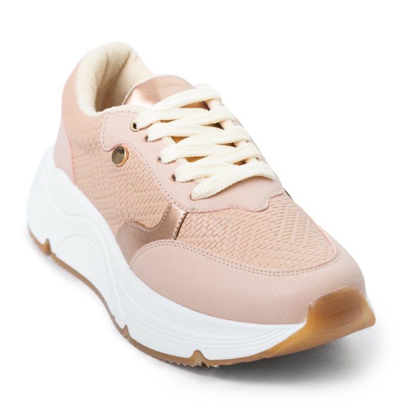 Price Shoes Tenis Moda para Mujer 282M481NUDE