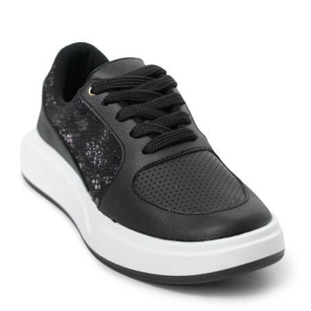 Price Shoes Tenis Moda para Mujer 282T024NEGRO