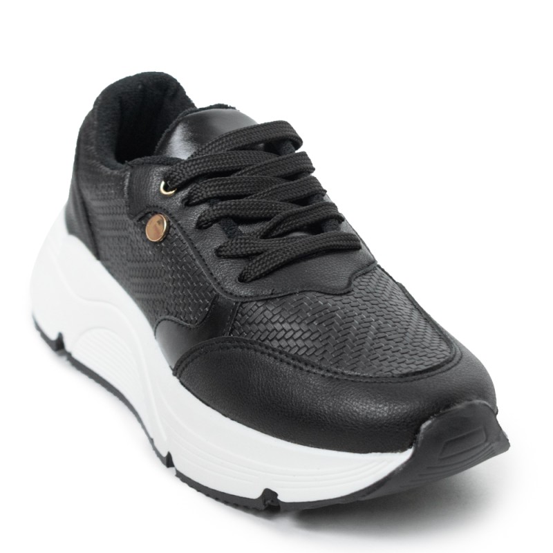 Price Shoes Tenis Moda para Mujer 282M481NEGRO