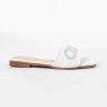 Price Shoes Sandalias Planas Para Mujer 902C1106BLANCO