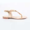 Price Shoes Sandalias Planas Para Mujer 3322170OROROSA