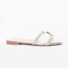 Price Shoes Sandalias Planas Para Mujer 3322146PLATA