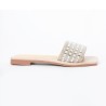 Price Shoes Sandalias Planas Para Mujer 902C1089NUDE