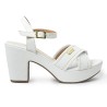 Price Shoes Sandalias Tacon Mujeres 462JC006BLANCO