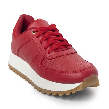 Price Shoes Tenis Casual Mujer 752CV004ROJO