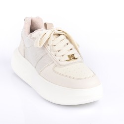 Price Shoes Tenis Moda Mujeres 822562BEIGE