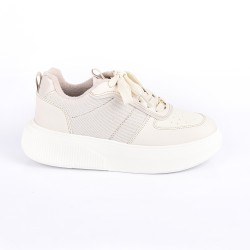 Price Shoes Tenis Moda Mujeres 822562BEIGE