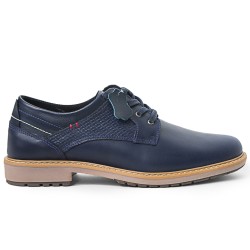 Sky Walk Zapatos Casual en cuero para Hombre 66311176AZUL