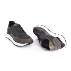 Skywalk Tenis Moda Hombres 663103D-34NEGRO