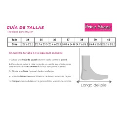 Price Shoes Tacon Dama 542034Plata