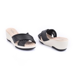 Price Shoes Sandalia Plataforma Mujer 0227182-100NEGRO