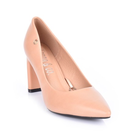 Price Shoes Tacón Elegante Para Mujer 6226457NUDE