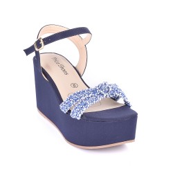 Priceshoes Plataformas Para Dama 882VERONICAAZUL