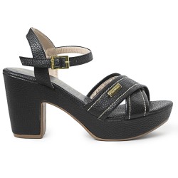 Price Shoes Sandalias Tacon Mujeres 462JC006NEGRO