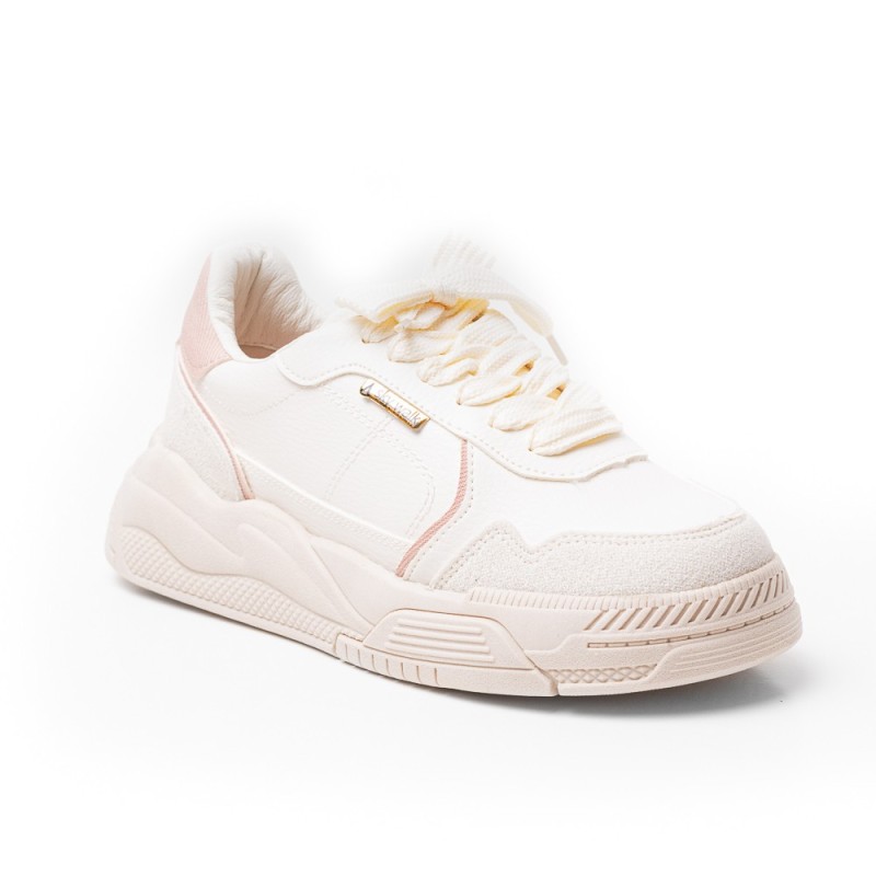 Price Shoes Tenis Casual Mujer 4222452BEIGE