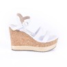 Priceshoes Sandalias Plataformas Mujeres 462NourBlanco