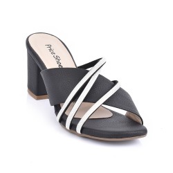 Price Shoes Tacon bajo Elegante Mujer 962CR86NEGRO