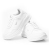 Price Shoes Tenis escolares 944TRINITY-COBLANCO