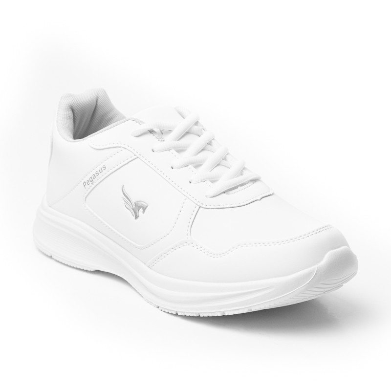 Price Shoes Tenis escolar 942TRINITY-DBLANCO