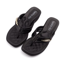 Sandalia para dama Beira Rio 0228527-103NEGRO