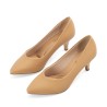 Price Shoes Tacon cerrado Mujer 0224076-1301CAMEL