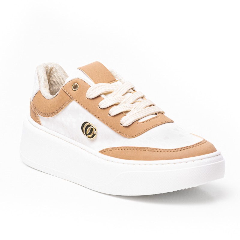 Priceshoes Tenis Moda Mujer 962DN34CAMEL
