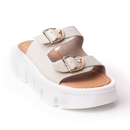 Price Shoes Sandalias Moda para  Mujer 462JC005CHAMPANA