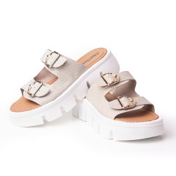 Price Shoes Sandalias Moda para  Mujer 462JC005CHAMPANA