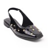 Price Shoes Zuecos Mules de Moda para Mujer 182BE910NEGRO