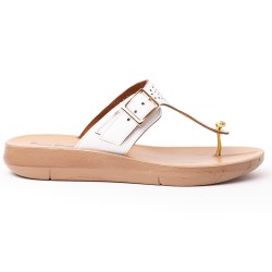 Price Shoes Sandalia Confort Mujer 692Y09BLANCO