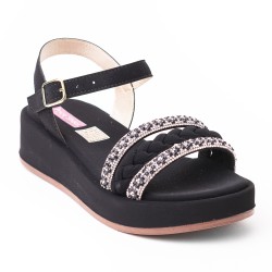 Price Shoes Sandalia Confort Mujer 4729029NEGRO
